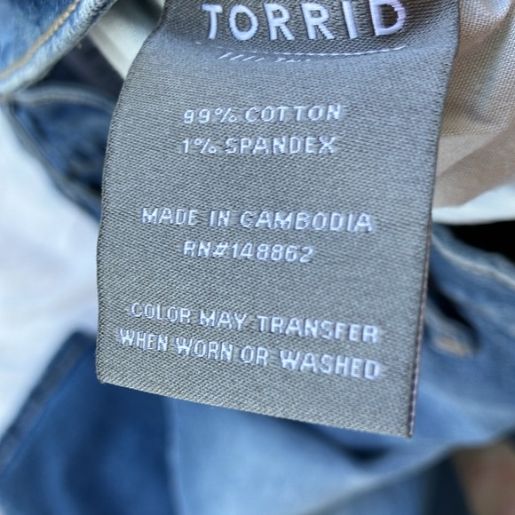 Torrid Skinny Ankle Jeans - Picture 4 of 7